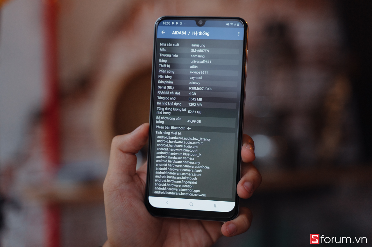 Sforum - Trang thÃ´ng tin cÃ´ng nghá» má»i nháº¥t DSC0195 TrÃªn tay Galaxy A50s Äáº§u tiÃªn táº¡i VN: HoÃ n thiá»n Äáº¹p hÆ¡n, 3 camera 48MP, thÃªm mÃ u sáº¯c má»i 