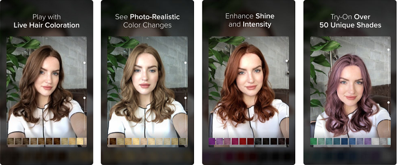 Top 4 ứng dụng thay đổi màu tóc cực độc đáo nên biết