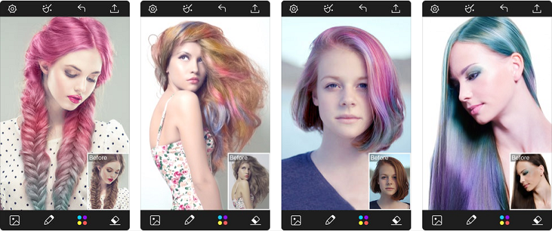 Hair Color Changer.