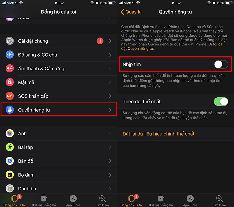Tắt chế độ nhắc nhở vận động giúp kéo dài tuổi thọ pin