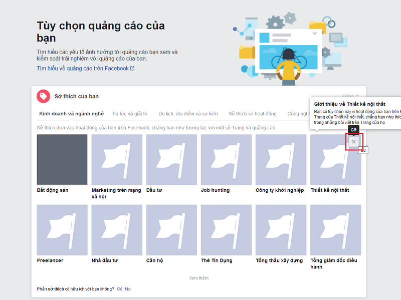 Xóa bớt mục 