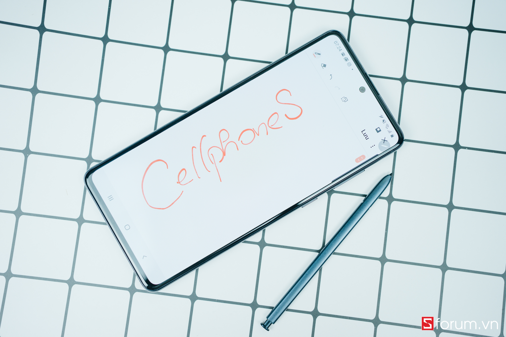 Sforum - Trang thông tin công nghệ mới nhất DSC05621 Cận cảnh Galaxy Note10 Lite tại VN: Bản 