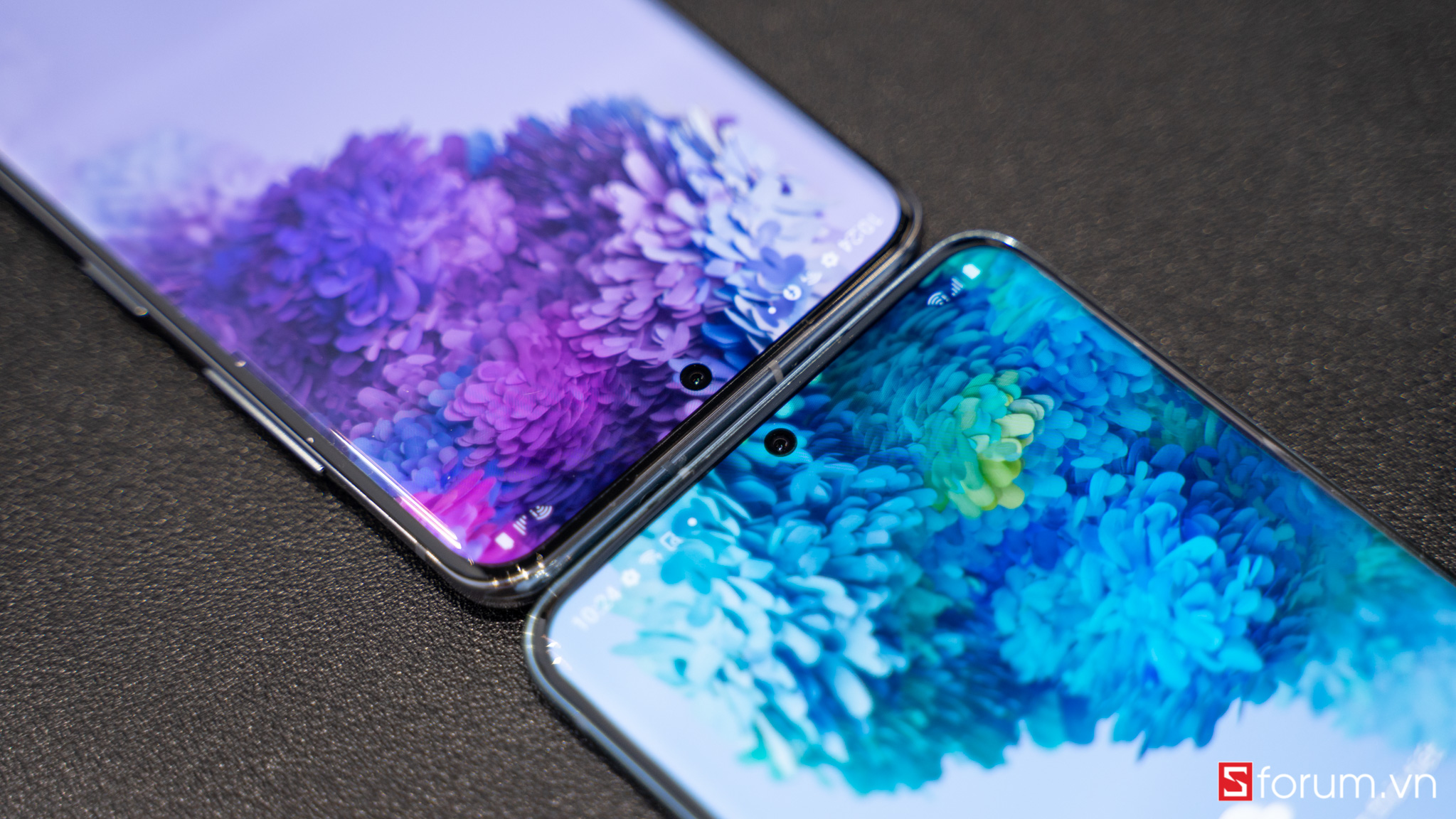 Sforum - Trang thông tin công nghệ mới nhất Galaxy-S20-series-19 Trên tay Galaxy S20 series tại Việt Nam: Viền màn hình mỏng, màu sắc bắt mắt, ít cong hơn 