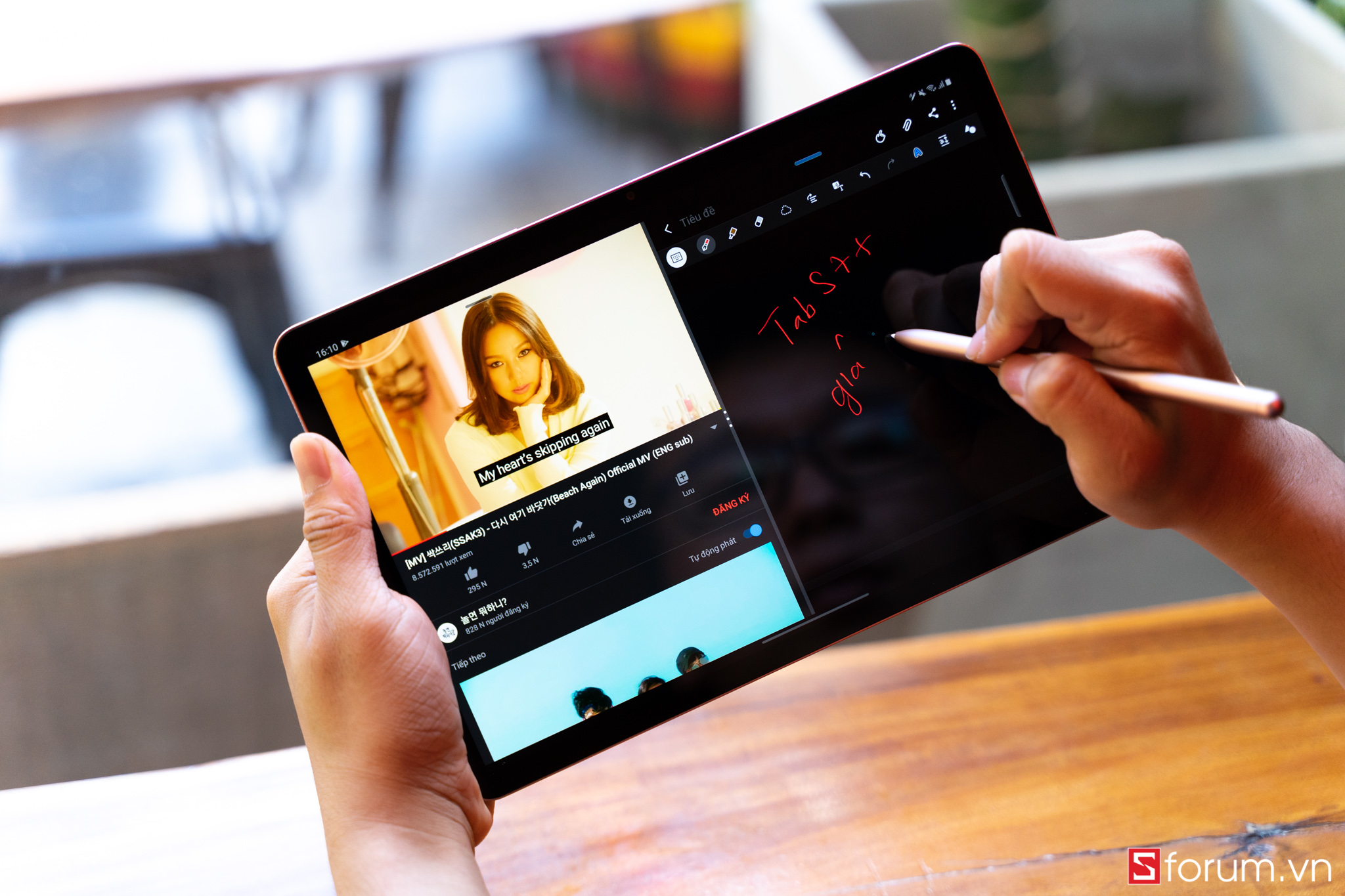 Sforum - Trang thông tin công nghệ mới nhất Galaxy-TabS7-13 Trên tay Galaxy Tab S7, tablet Android đáng mua ở thời điểm hiện tại 