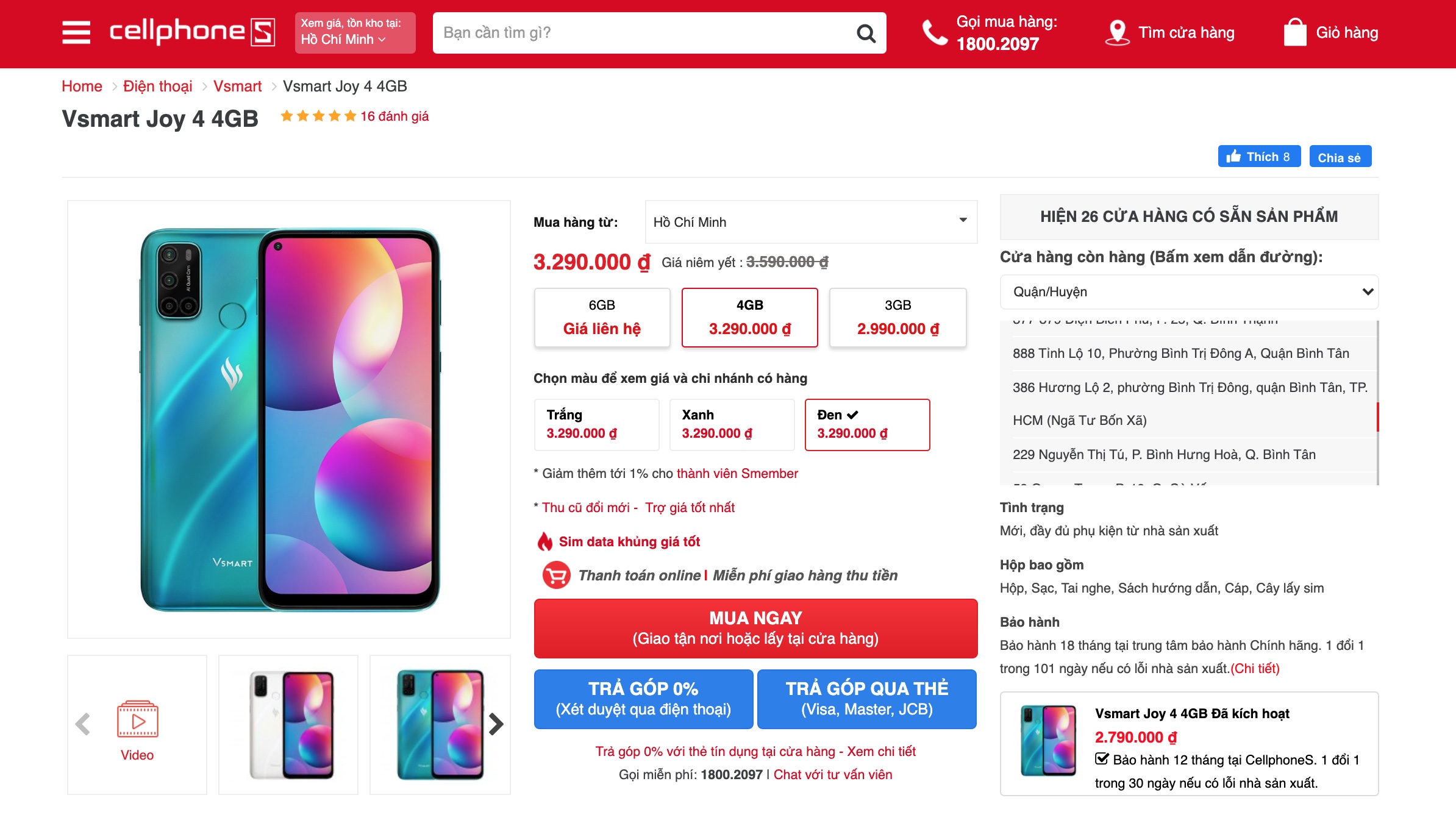 smartphone tặng bố mẹ
