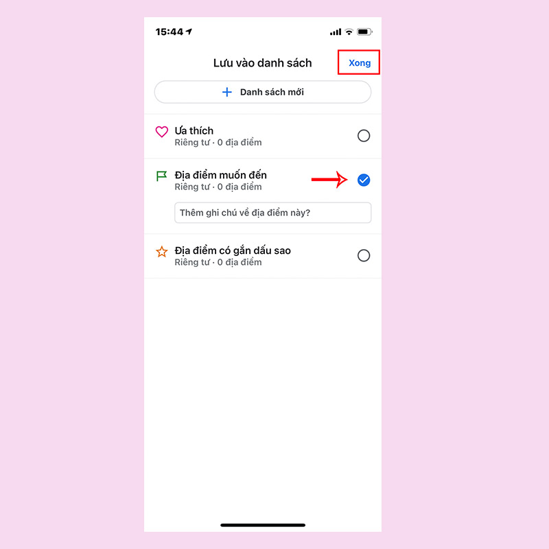 Cách lưu địa điểm yêu thích của bạn với Google Map