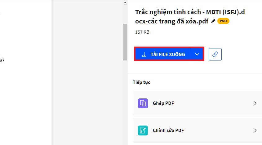 tải tệp pdf đã xóa