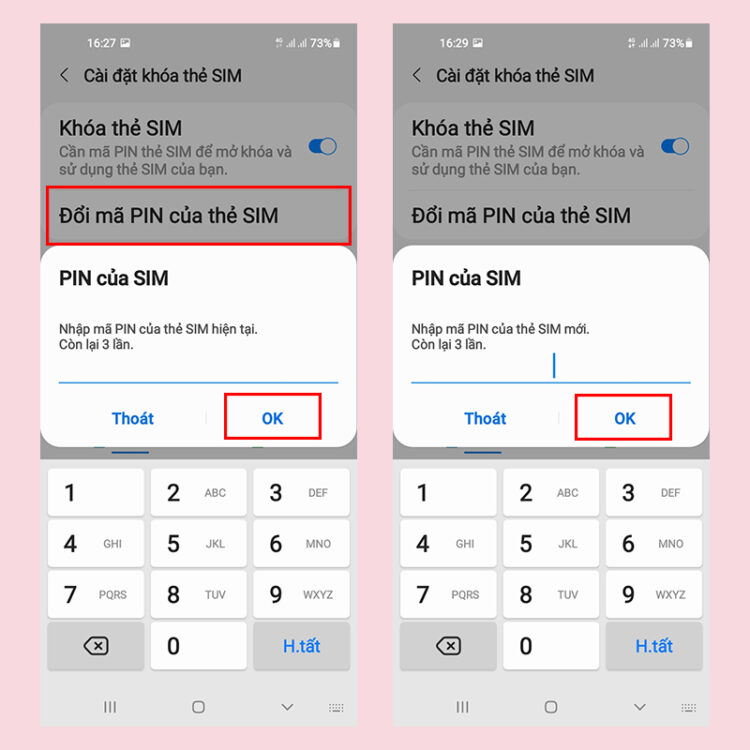 Đặt mã PIN cho SIM trên iPhone và Android để tăng bảo mật
