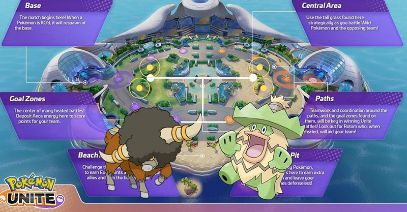 Cận cảnh chi tiết 2 bùa lợi trong Pokemon Unite 