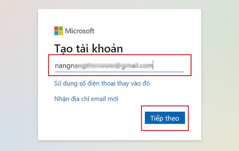 Đăng nhập email microsoft teams