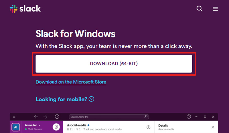 Slack Download như thế nào