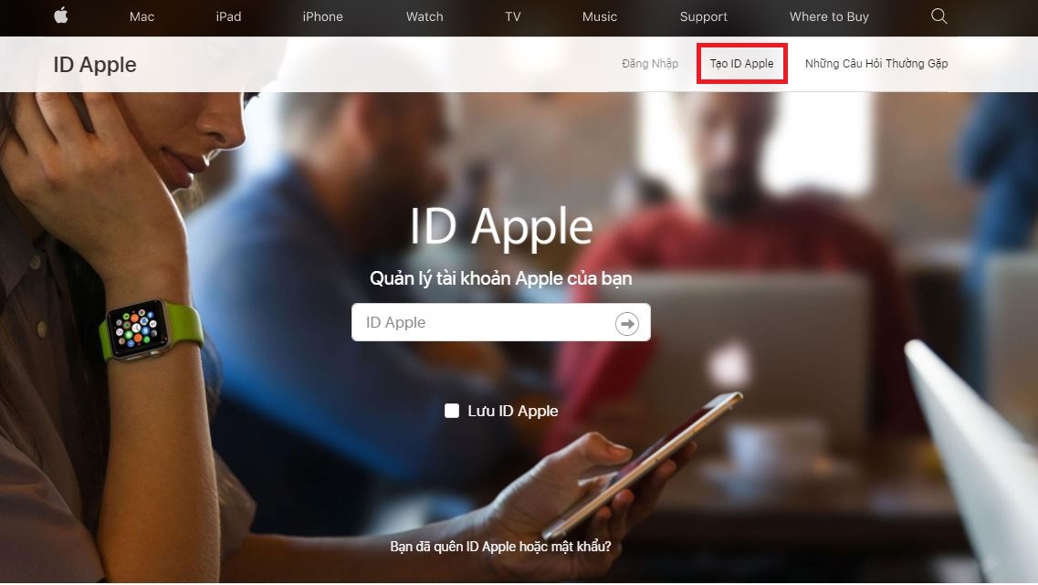 Hướng dẫn đăng ký iCloud trên web, iPhone và iPad