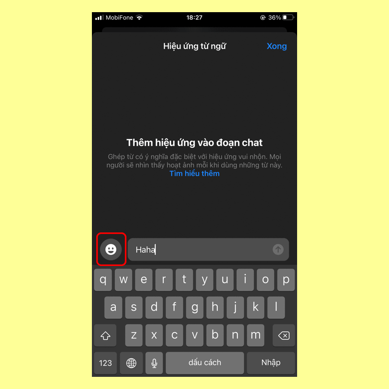Cập nhật tính năng tạo hiệu ứng chữ tin nhắn Messenger ngay!