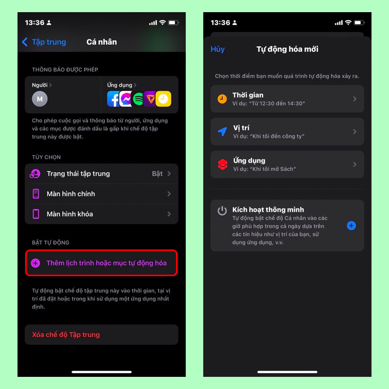 Hướng dẫn chặn thông báo tự động và có chọn lọc trên iOS 15
