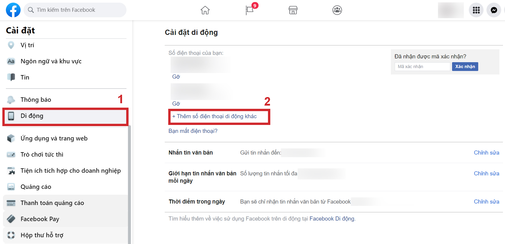 Cách đổi gmail Facebook trên điện thoại