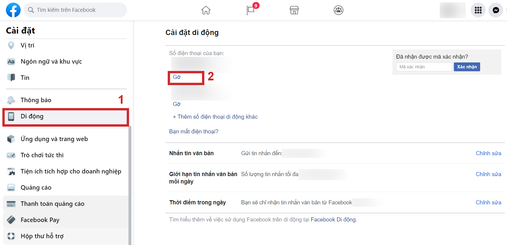 Cách đổi gmail Facebook trên điện thoại