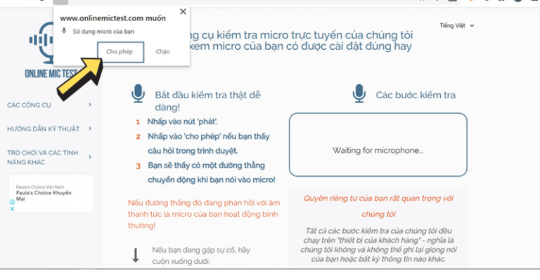 Hướng dẫn cách test Mic online trên Win 10 đơn giản hiệu quả