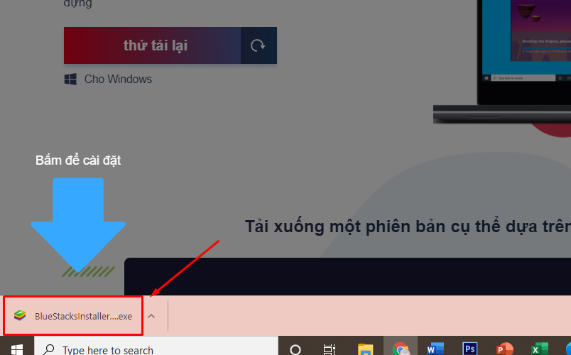 Hướng dẫn tải BlueStacks 5 - phần mềm giả lập Android cho PC bước 2