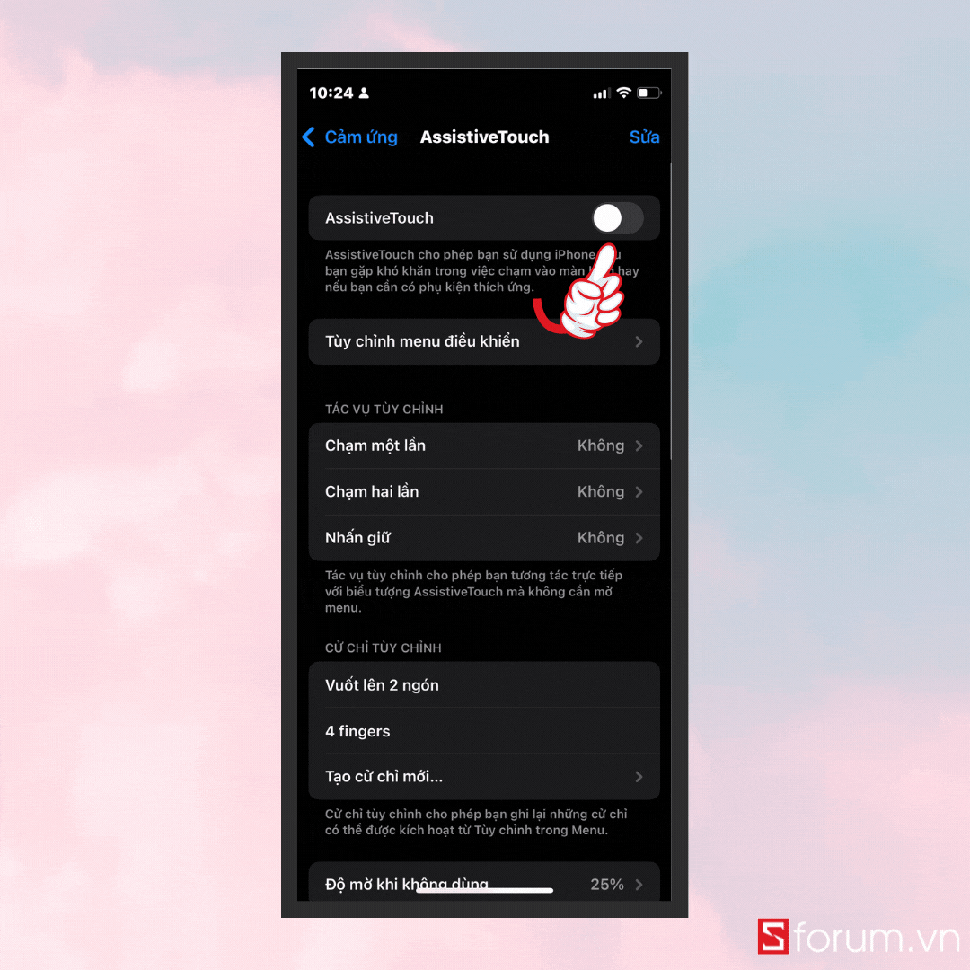 10 mẹo chụp màn hình iPhone với AssistiveTouch giúp bạn tiết kiệm thời gian