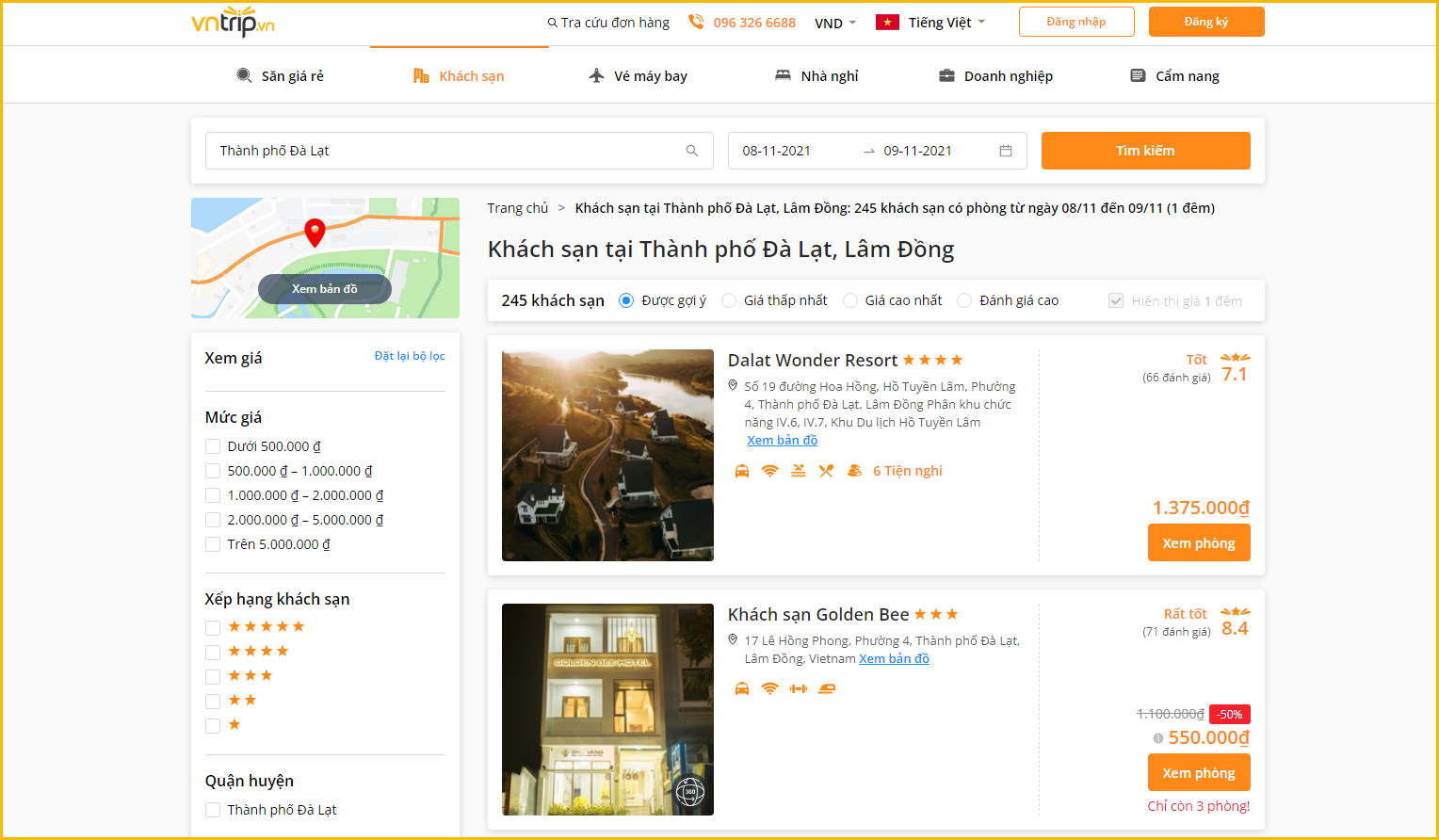 Vntrip: Ứng dụng bỏ túi dành cho người đam mê du lịch