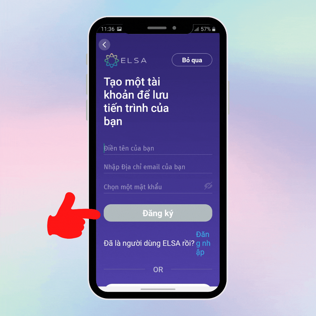 Hướng dẫn cách sử dụng ELSA Speak trên điện thoại bước 5