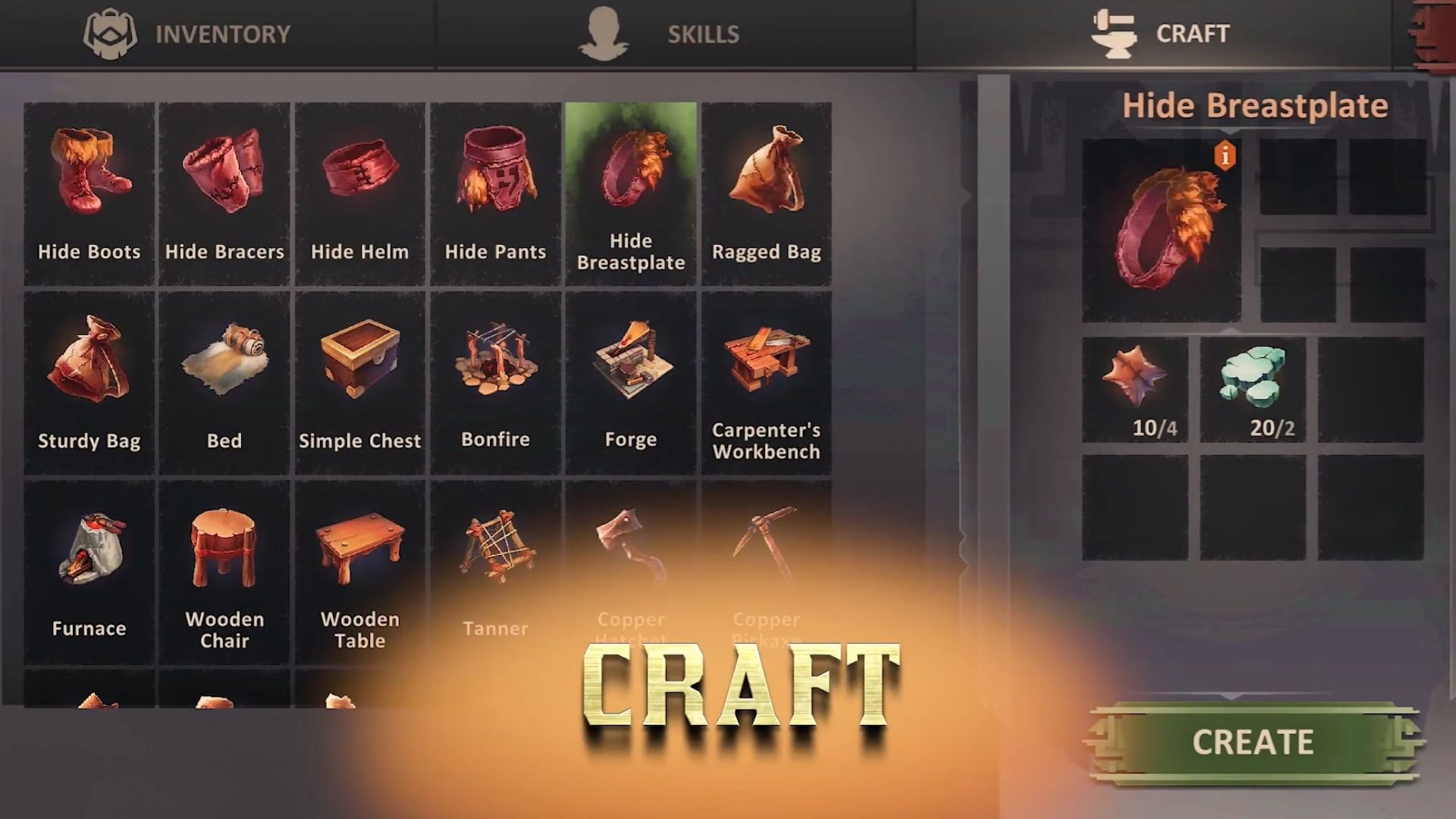 Exile Survival Game nhập vai sinh tồn độc đáo nhất định bạn phải thử