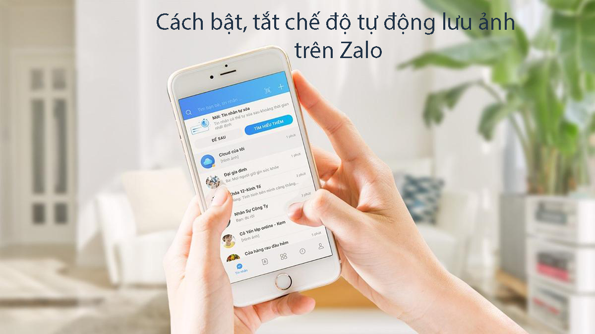 Năm 2024, Zalo đã nâng cấp tính năng lưu ảnh thành công và dễ dàng hơn trên iPhone. Người dùng có thể lưu trữ ảnh từ chatbox, tin nhắn nhóm hoặc các album ảnh của bạn bè trên Zalo và sử dụng chúng dễ dàng. Hãy xem hình ảnh liên quan đến tính năng này để trải nghiệm.