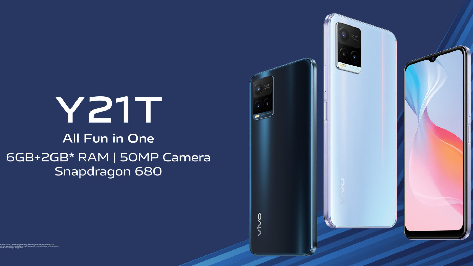 Vivo Y21T Ch nh Th c Ra M t V i Chip Snapdragon 680 V Pin 5 000 MAh 