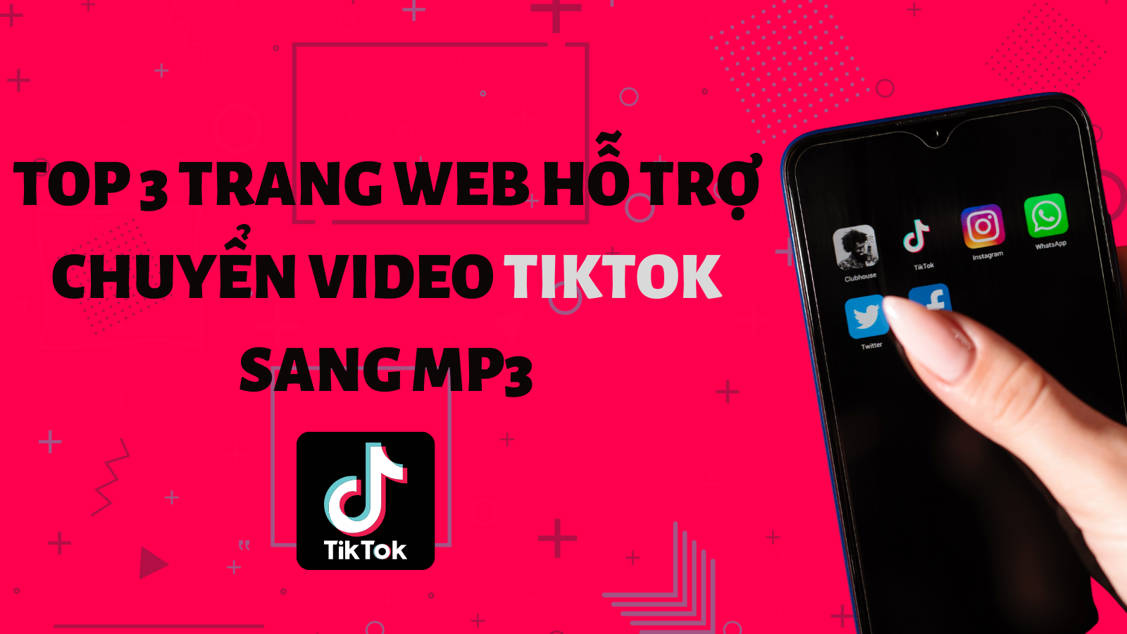 [TOP 3] site chuyển video TikTok sang mp3 tiện lợi