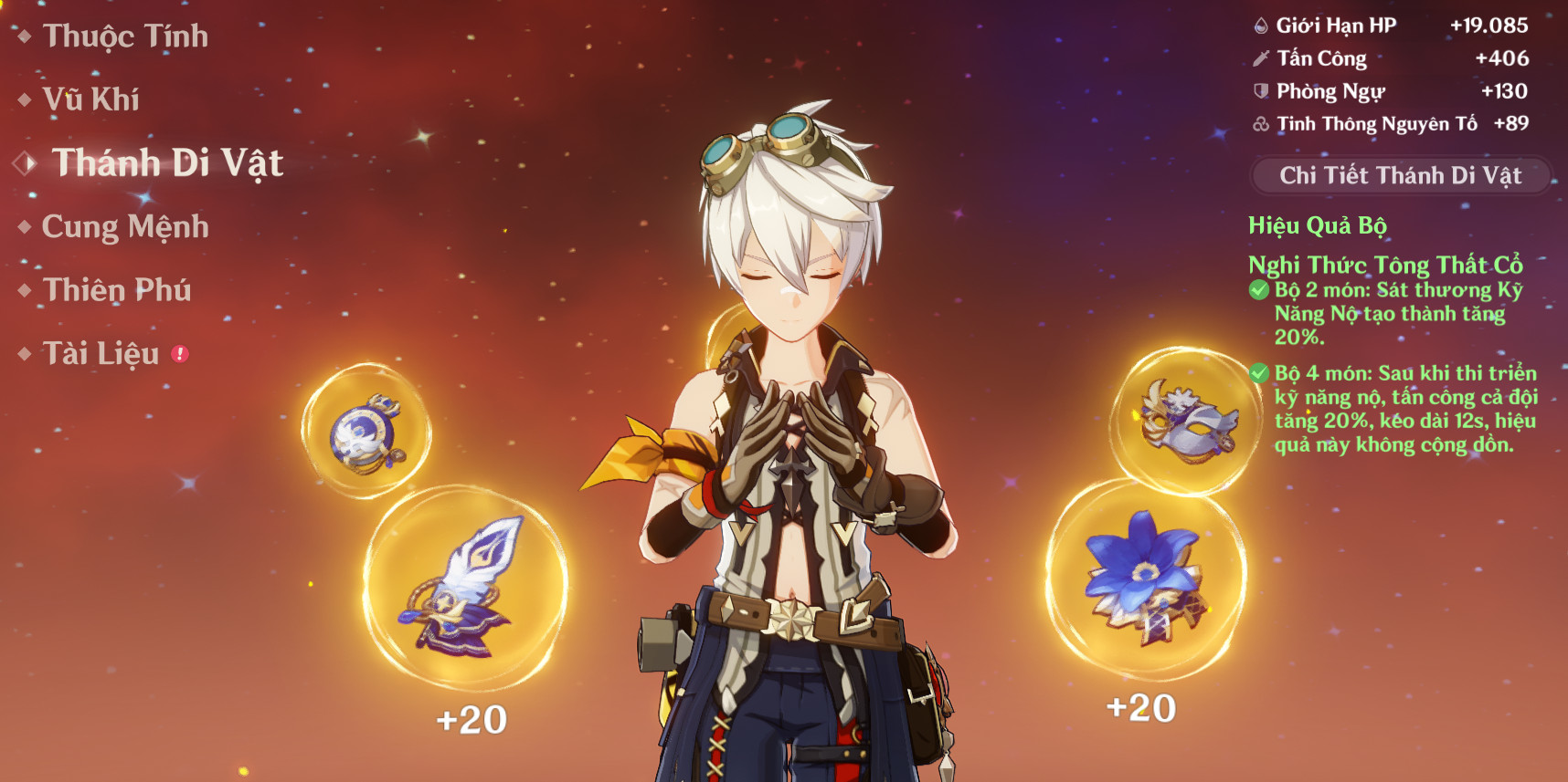 Genshin Impact: Hướng dẫn build Bennett, “Hỏa Thần 4 sao”