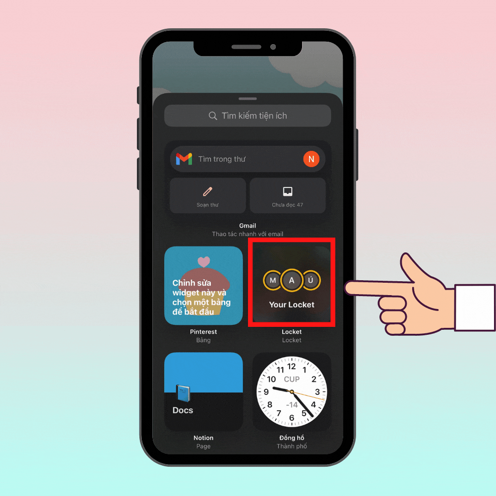 Hướng dẫn dùng Locket Widget trên iPhone để chia sẻ ảnh vừa chụp với