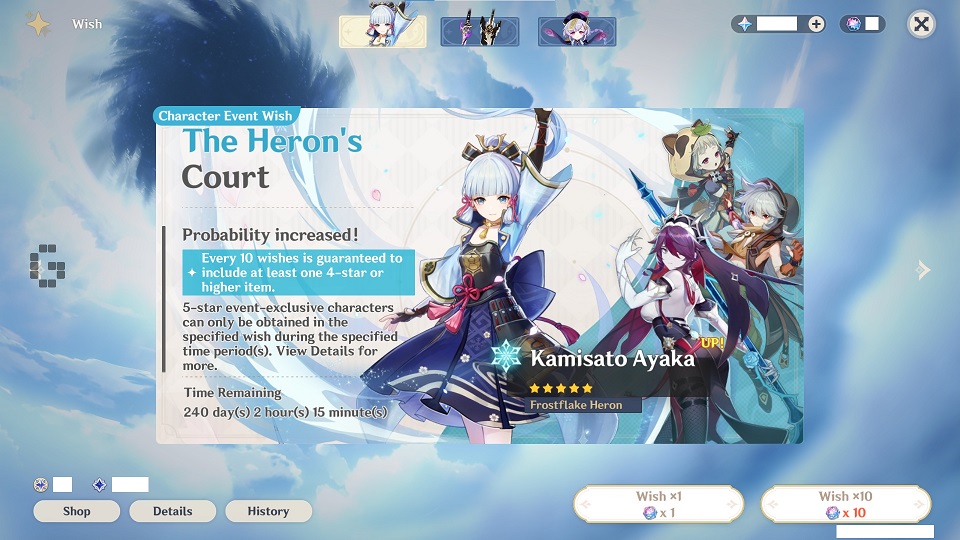 Genshin Impact Banner của Ayaka bị lỗi kéo dài tận 240 ngày, lời giải