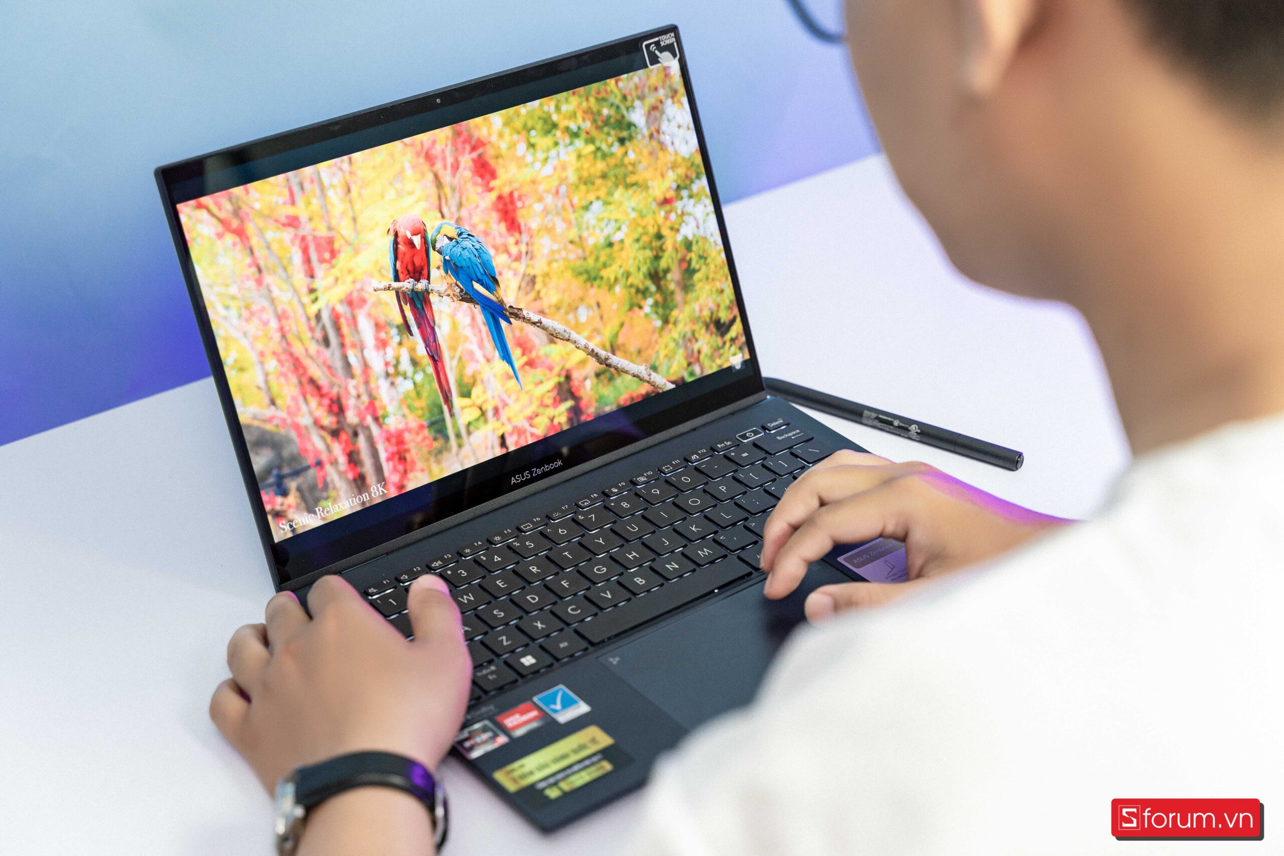 Màn hình OLED sắc nét trên ZenBook UM5302TA