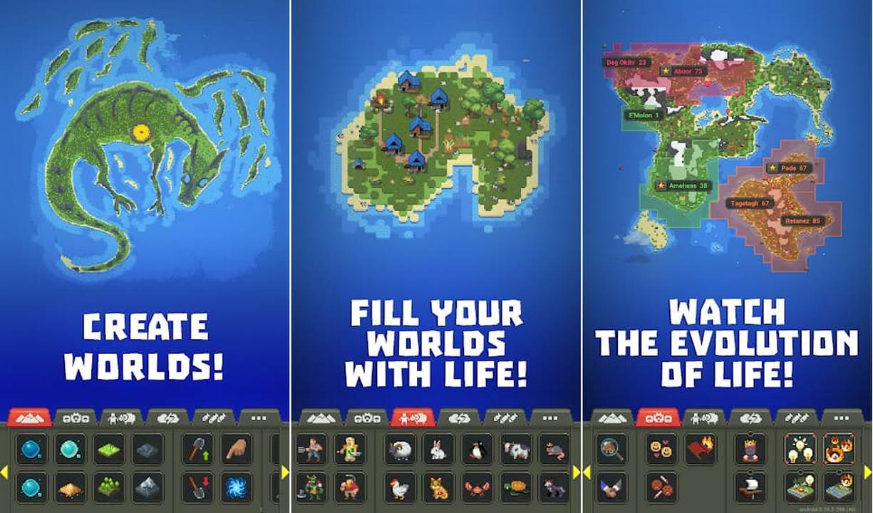 WorldBox God Simulator Trải nghiệm làm Thượng Đế với quyền năng vô hạn