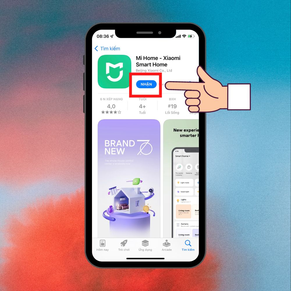 Tải và cài đặt App Mihome