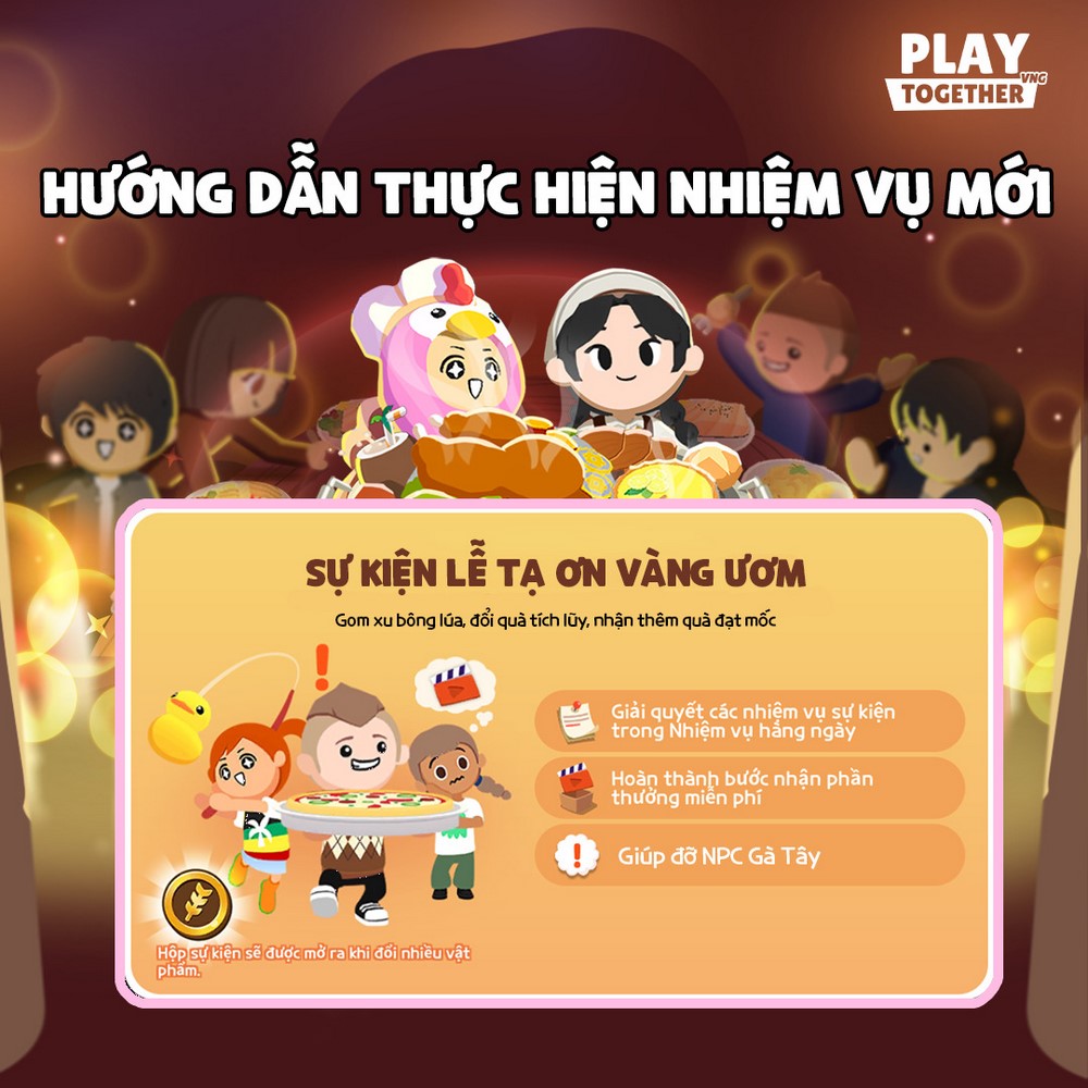 Play Together chào mừng Lễ tạ ơn 2022 với sự kiện mới Sforum