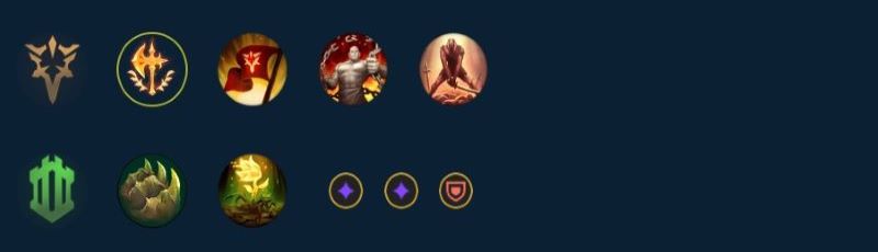 bảng ngọc mùa 13 cho Tướng Aatrox LMHT