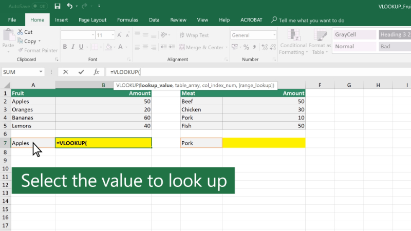 Hàm VLOOKUP là gì? 