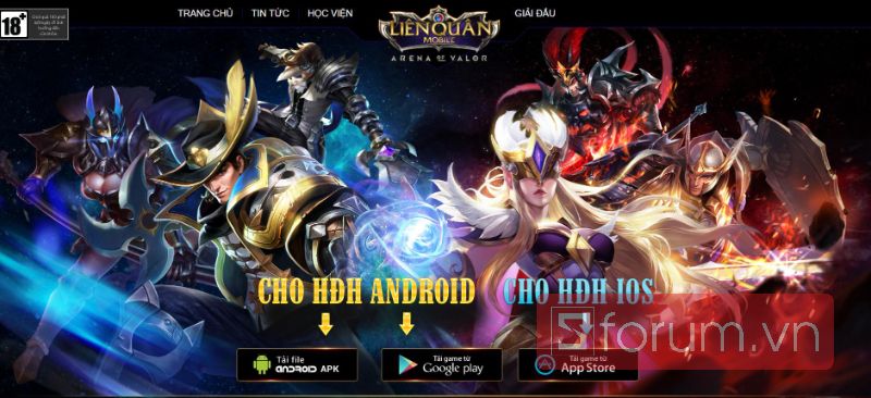Tải Garena liên quân mobile nhanh chóng nhất 2022