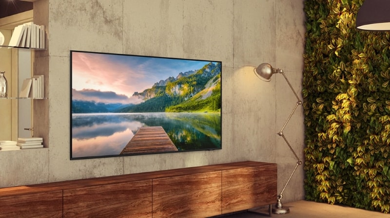 Smart Tivi Samsung Crystal UHD 4K 55 inch UA55AU8000