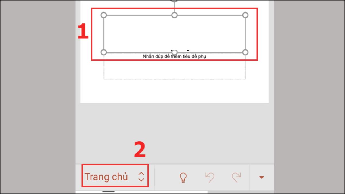 Cách tạo hiệu ứng PowerPoint trên điện thoại