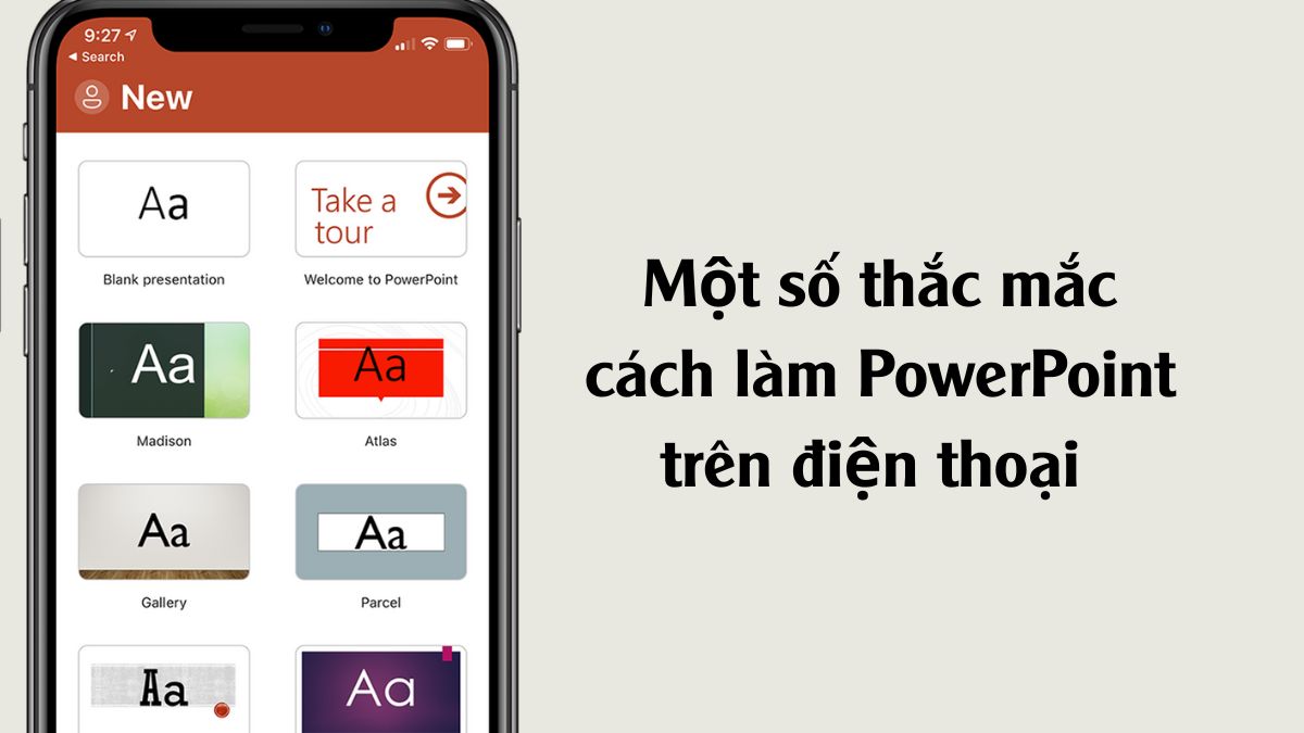 cach lam powerpoint tren dien thoai