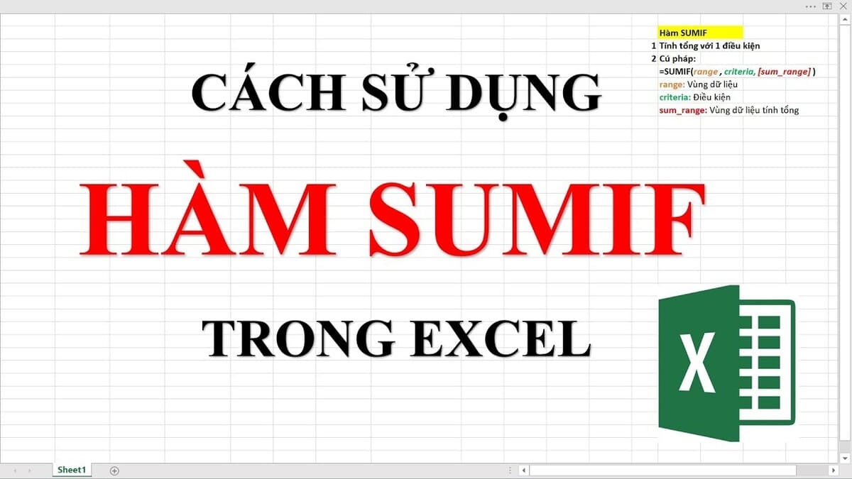 Cách dùng hàm SUM trong Excel để tính tổng hiệu quả hơn