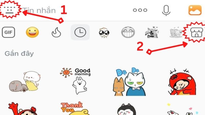 cách tải Sticker LQM trên zalo