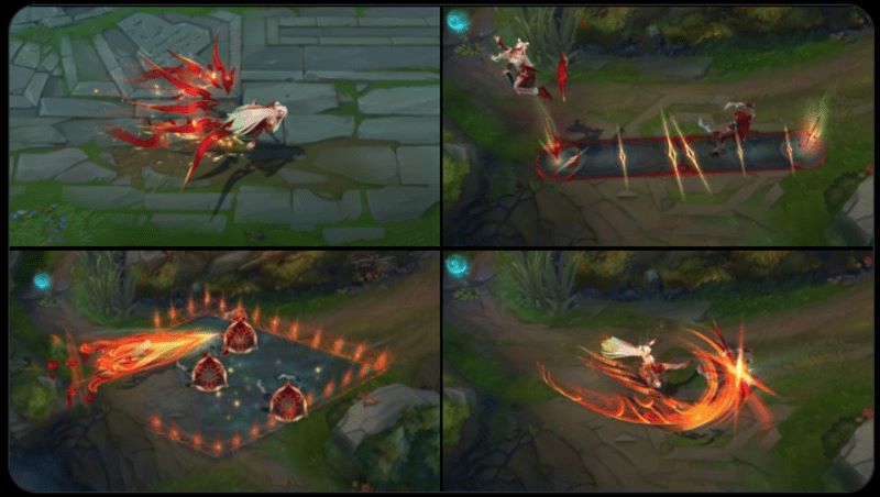 skin Tết LMHT 2023 - Irelia chiêu thức