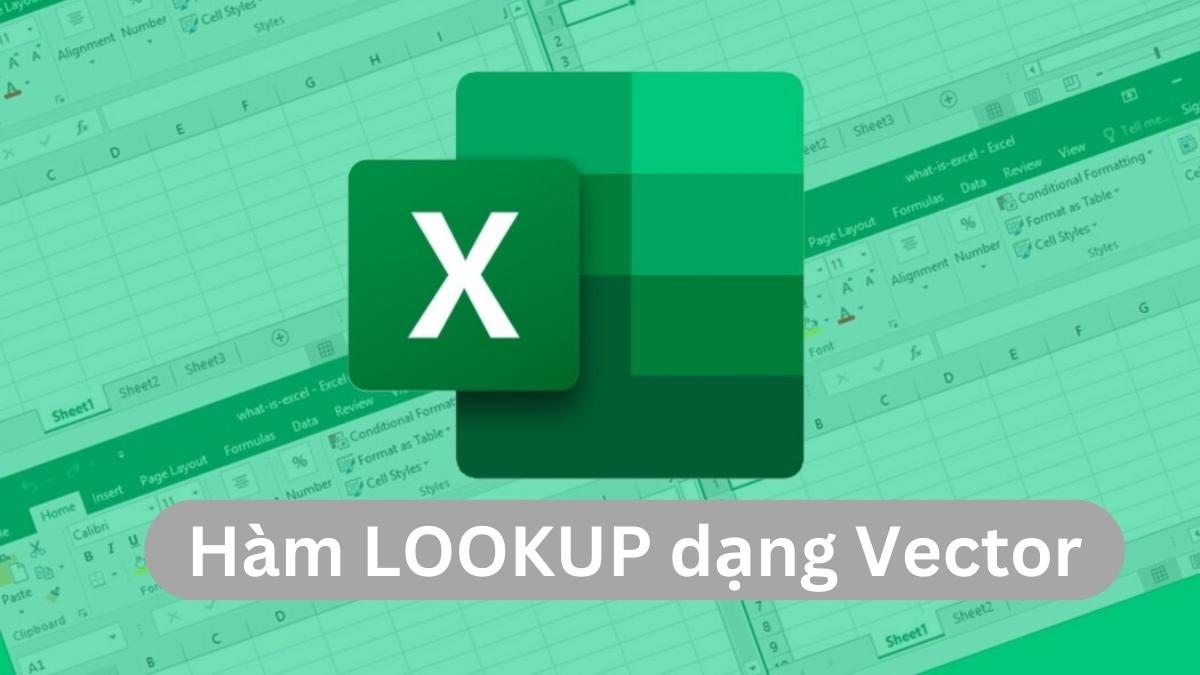 Cách sử dụng hàm LOOKUP trong Excel