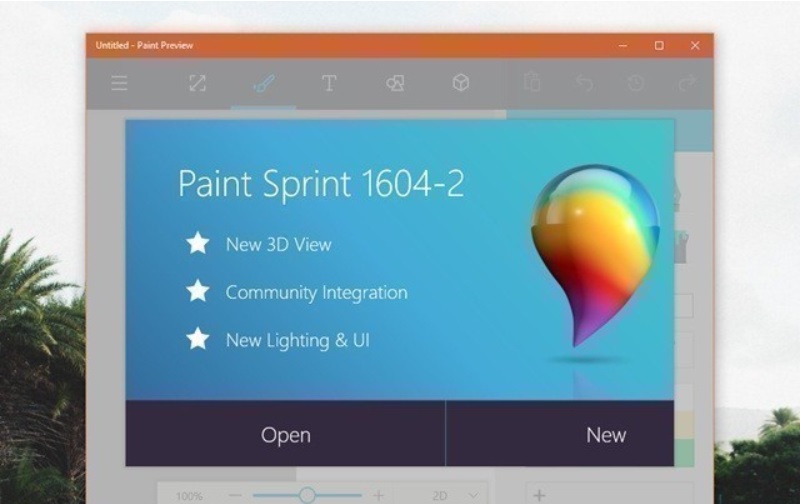 Cách sử dụng Paint 3D đơn giản bước 2