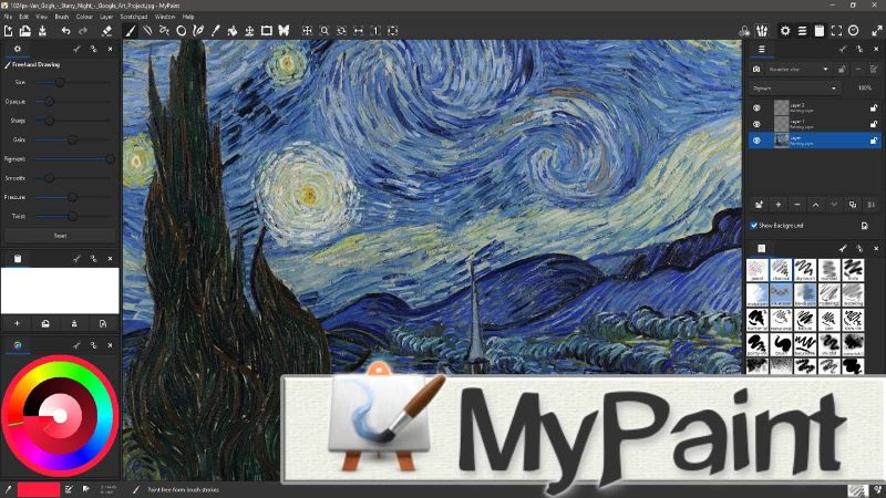 MyPaint - App vẽ đồ họa trên máy tính