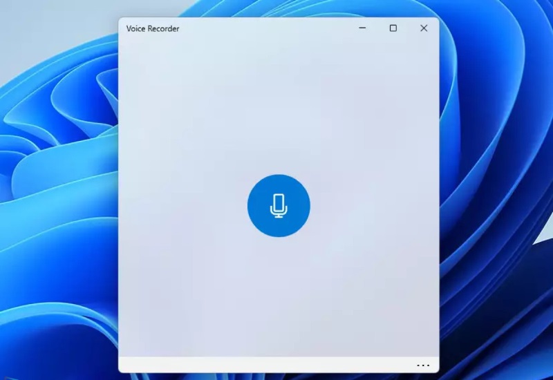 Hướng dẫn cách ghi âm Voice Recorder Windows 11 bước 2