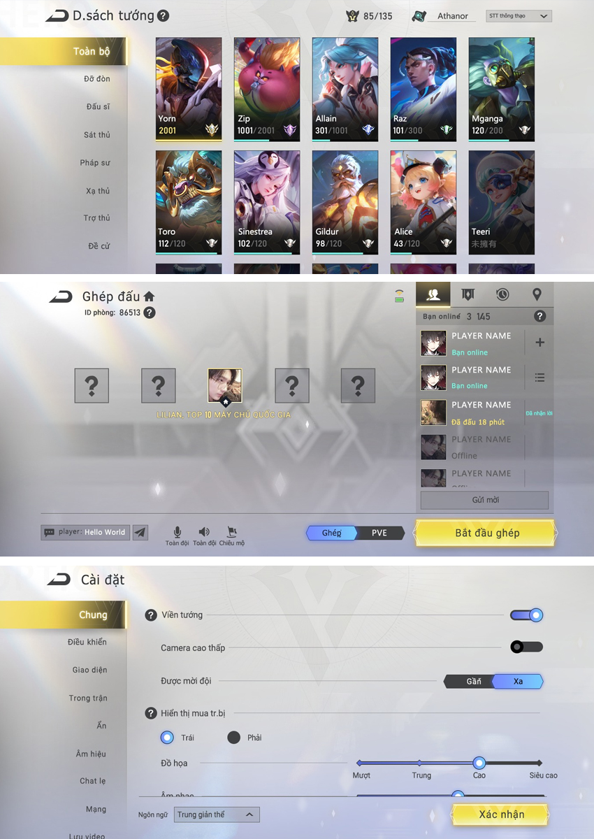 Liên Quân Mobile, Liên Quân Mobile code, Liên Quân Mobile thử nghiệm, Liên Quân Mobile apk, Liên Quân Mobile lmhmod, Game mobile, Baldum, lmht, dtcl, Liên Quân Mobile mùa 24, Chỉnh sửa sức mạnh tướng